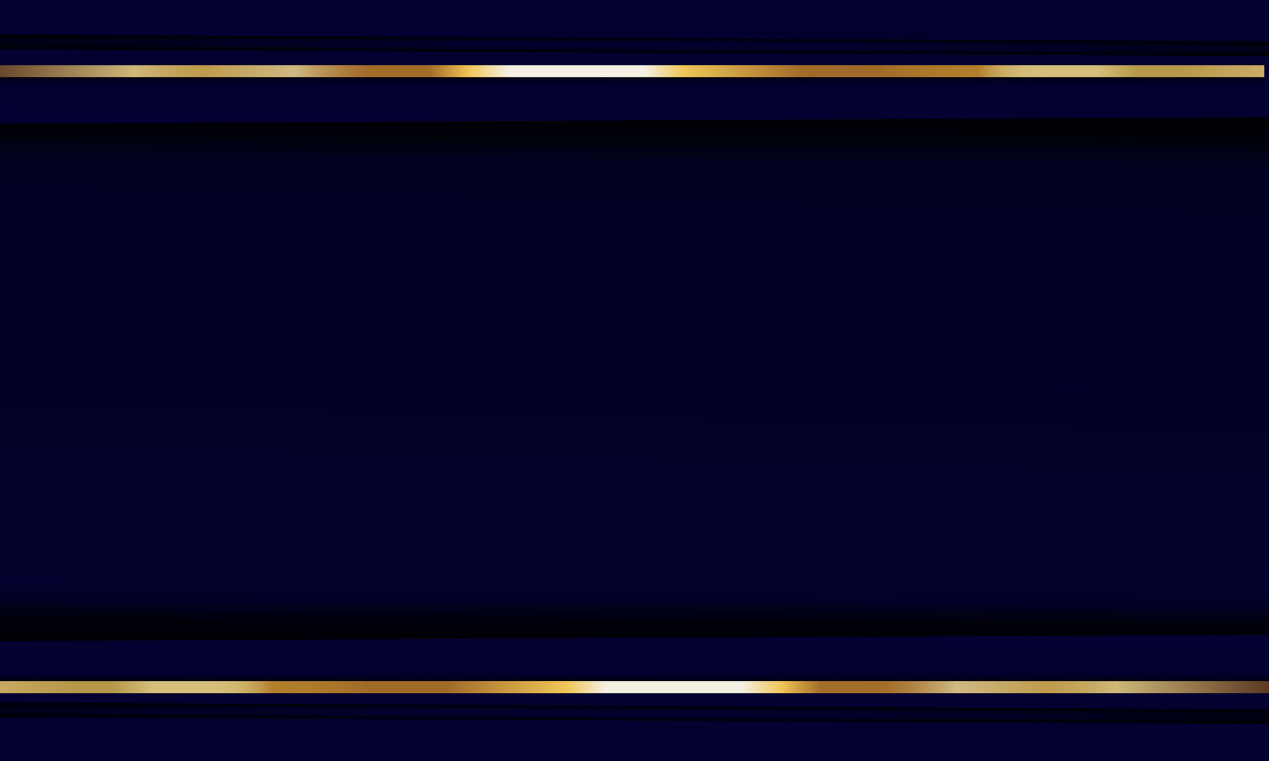 Dark blue background with line gold